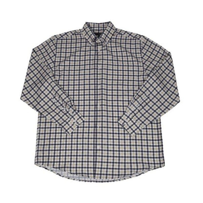 L/S Double Gingham - Tan