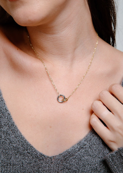 Josephine Necklace - Mixed Metal