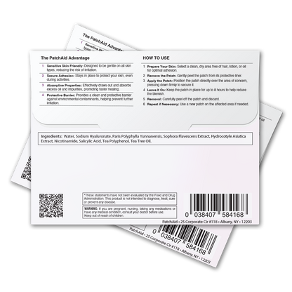 Blemish & Wrinkle Patch with Microneedle Technology