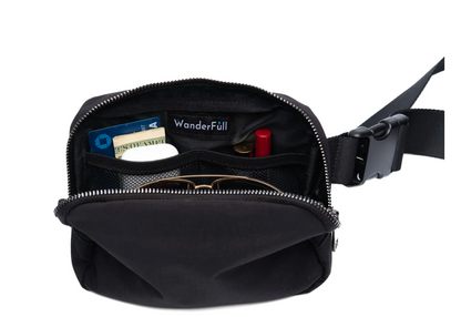Black HydroBeltbag® with Removable HydroHolster®