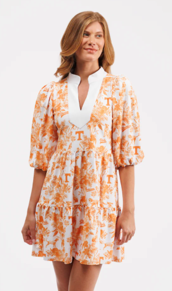 The Tory Dress - Tennessee Toile Available XS-XL