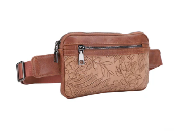 Mia Brown adjustable belt bag or cross body