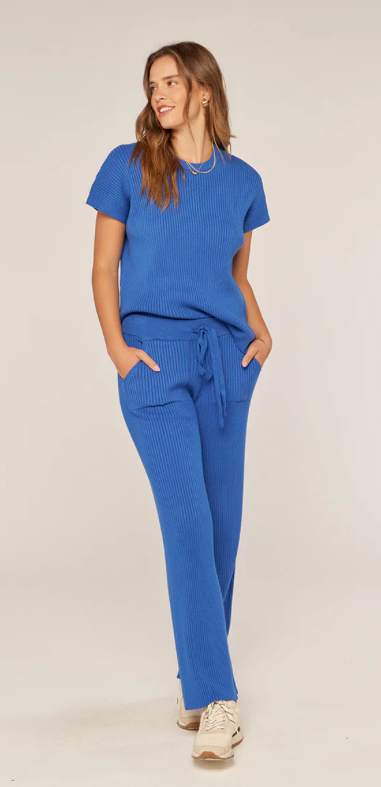 Ribbed 2 pc sweater set