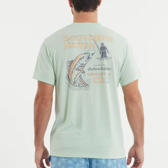SeaWash Tee - Retro Redfish