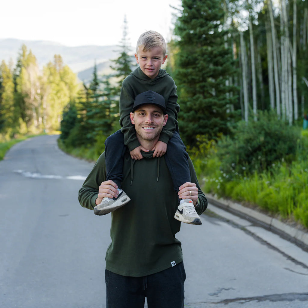 Thermal Hoodie - Mallard Green