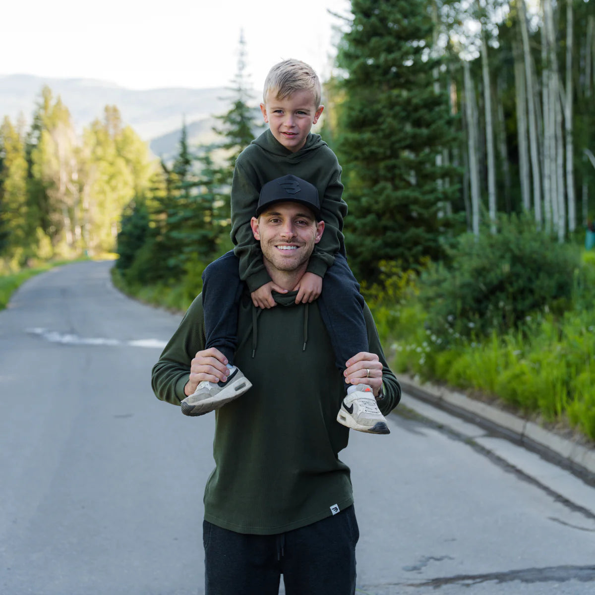 Thermal Hoodie - Mallard Green