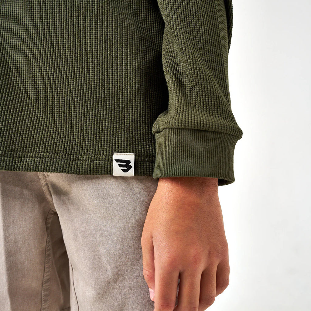 Thermal Hoodie - Mallard Green