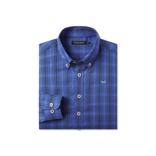 Youth Winston Windowpane Dress Shirt