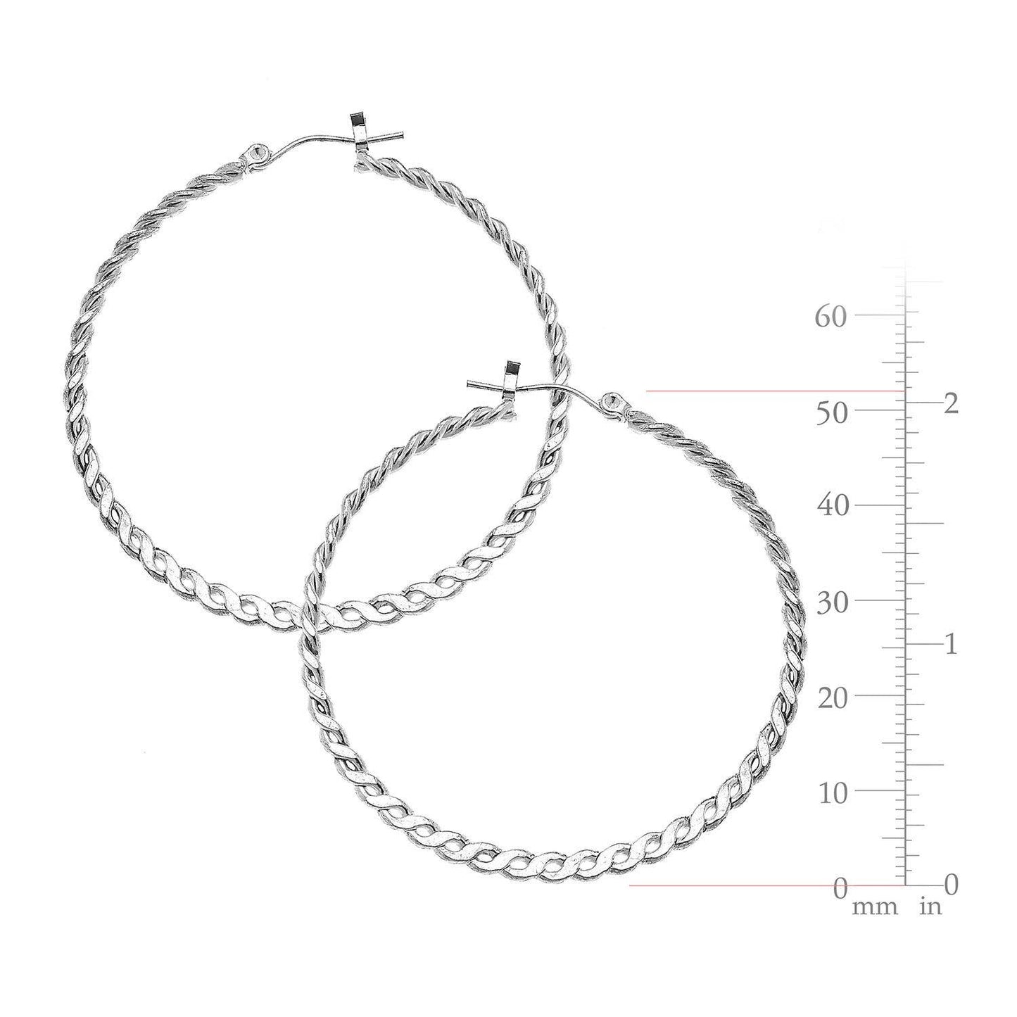 Silver Hoop Earrings