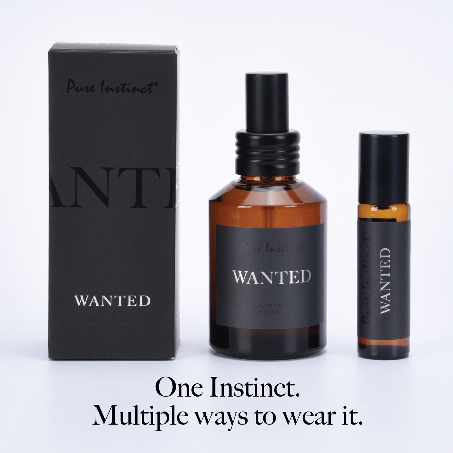 Pure Instinct - WANTED - Pheromone Cologne Spray 60mL