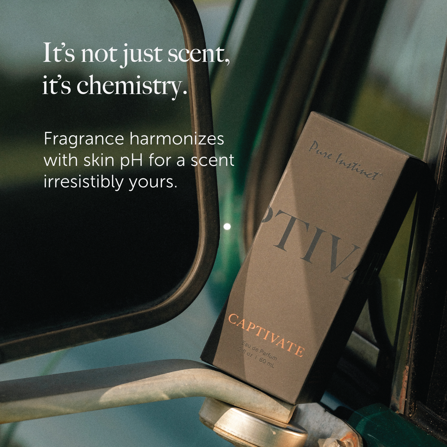 Pure Instinct - CAPTIVATE - Pheromone Cologne Spray 60mL