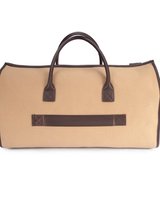 The Arden 2 in 1 Garment & Duffel Bag in Khaki