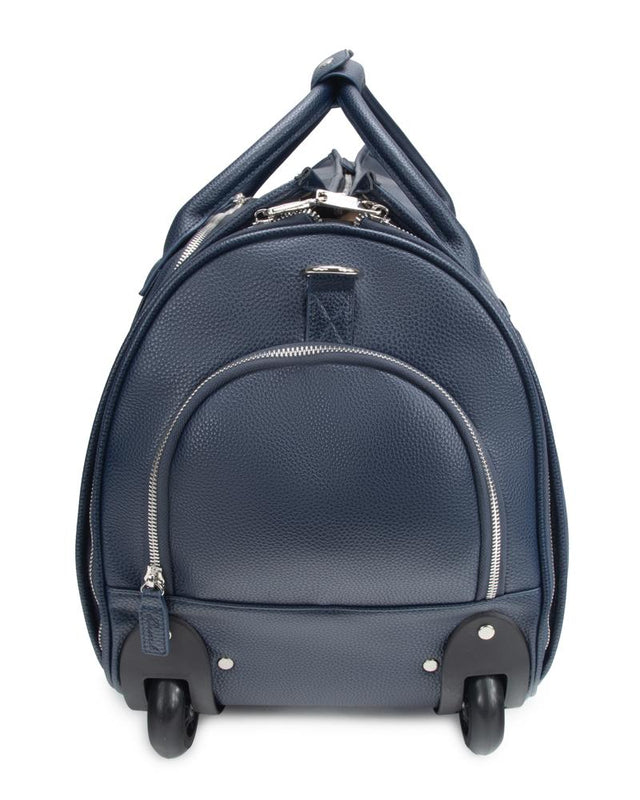Brett 2-in-1 Garment & Duffel Roller Bag - Navy