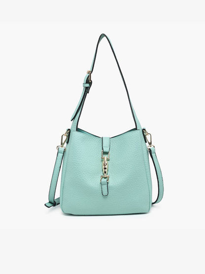 Agnes Classic Satchel w/ Press Lock & Inner Bag