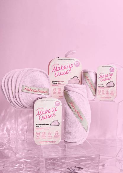 MakeUp Eraser - Silver Infused Mini PRO MakeUp Eraser | Acne Prone Skin