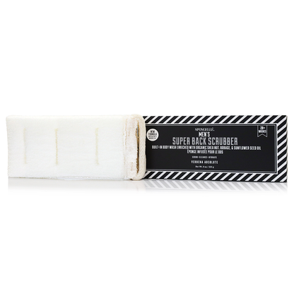 Spongellé | Summer Gifts | Father's Day - Men's Super Body Wash Infused Back Scrubber