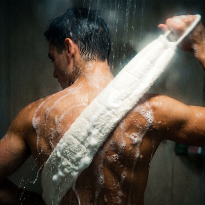Spongellé | Summer Gifts | Father's Day - Men's Super Body Wash Infused Back Scrubber