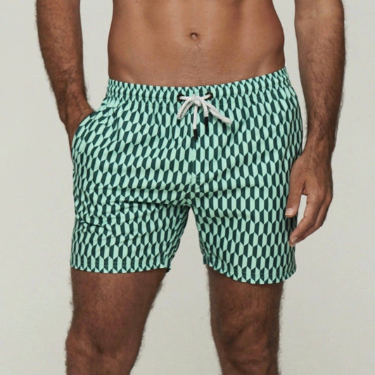 Bondi Joe Swimwear - Lamrock Mens Swim Trunks