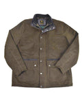 Waxed Coat - Olive