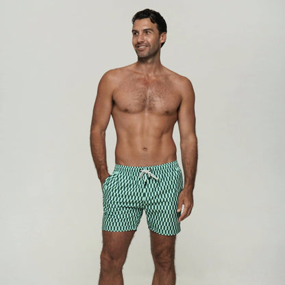 Bondi Joe Swimwear - Lamrock Mens Swim Trunks