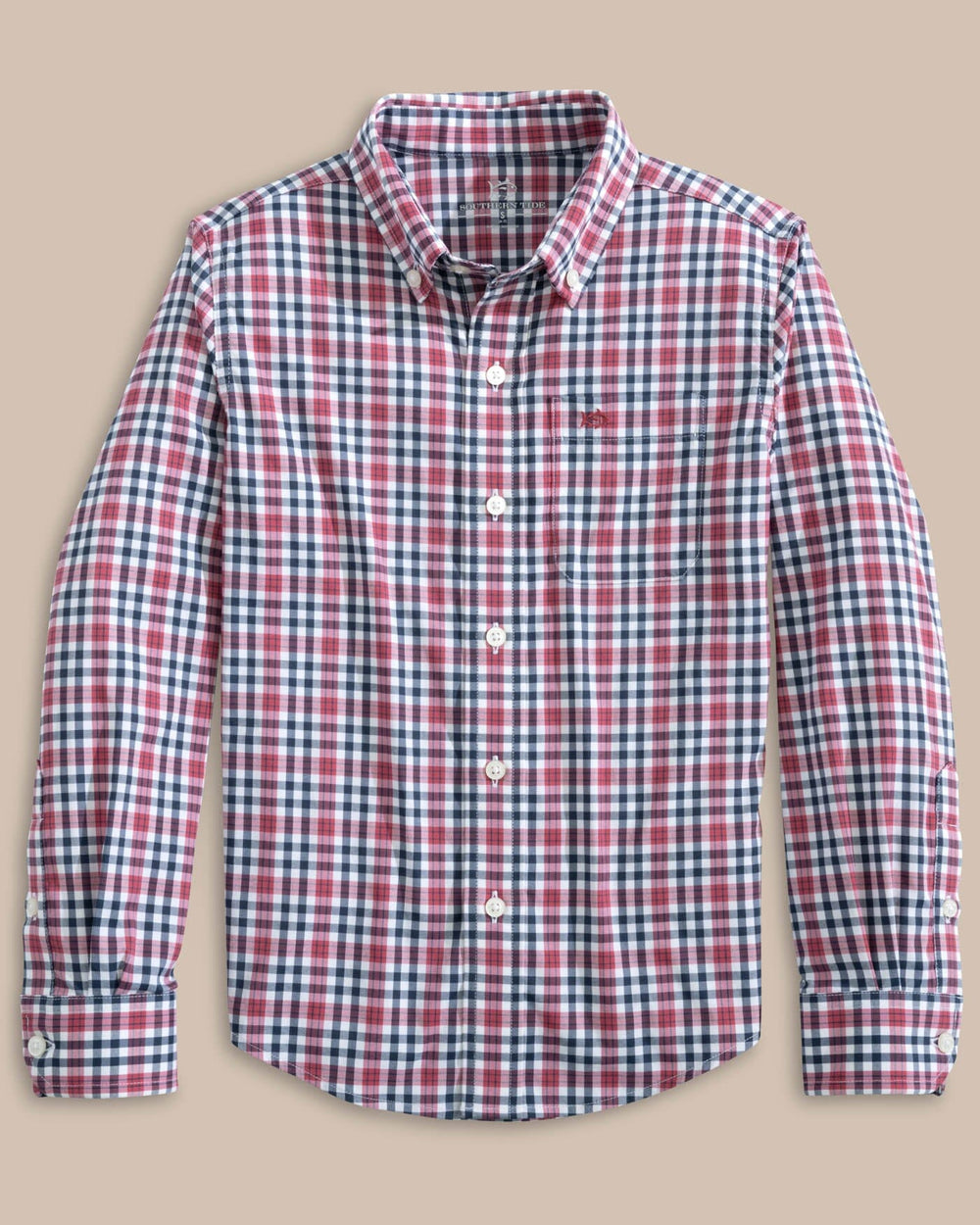 Brrrr Haywood Intercoastal Long Sleeve Sport Shirt