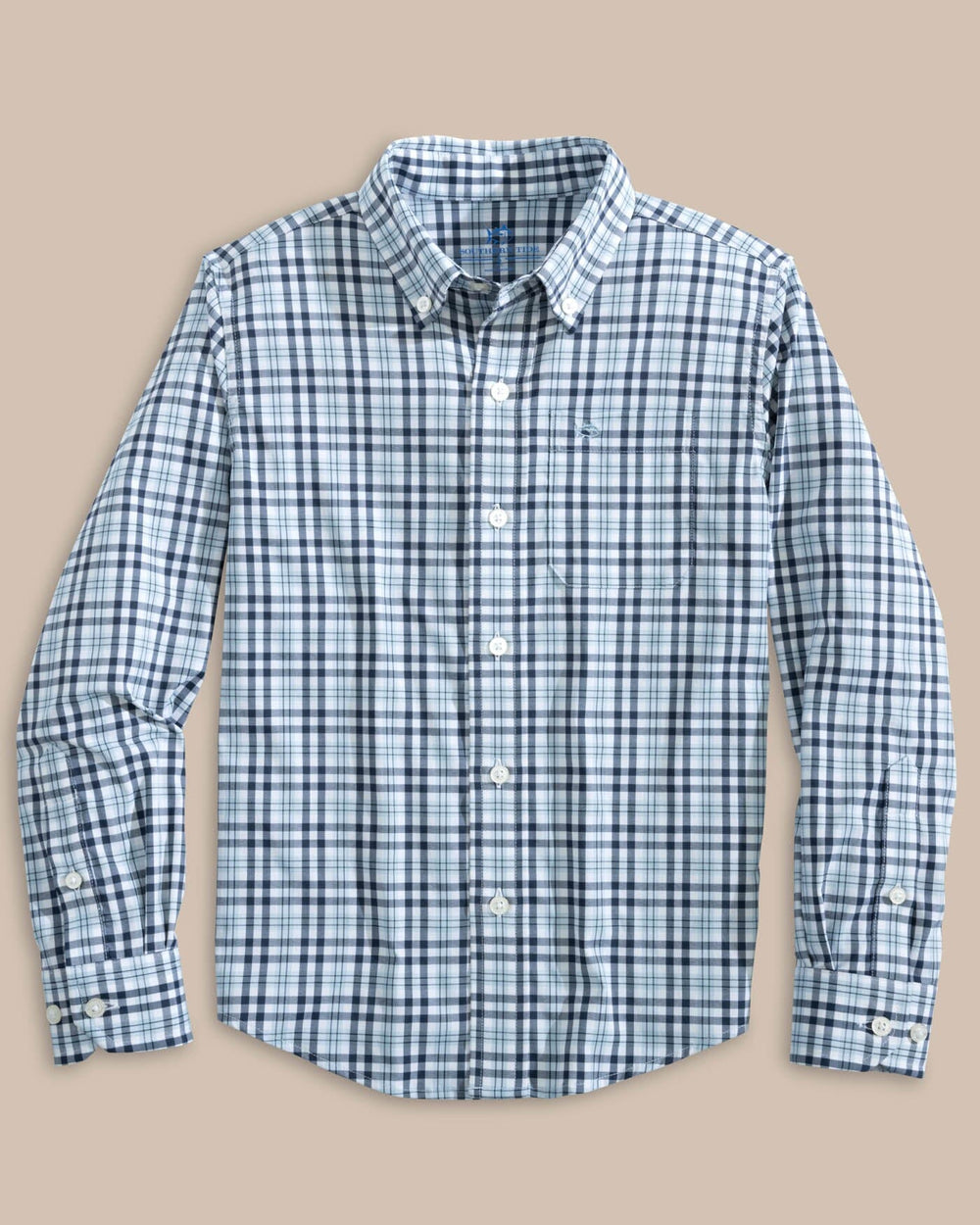 Brrrr Haywood Intercoastal Long Sleeve Sport Shirt