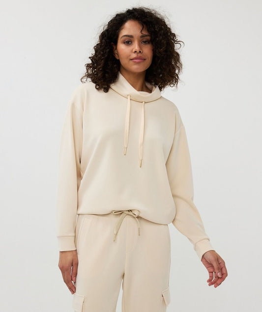 Modal Mock Neck Sweater