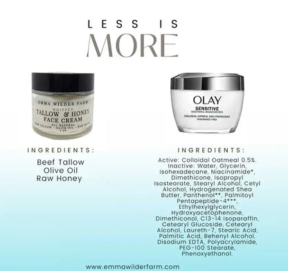 Tallow & Honey Face Cream