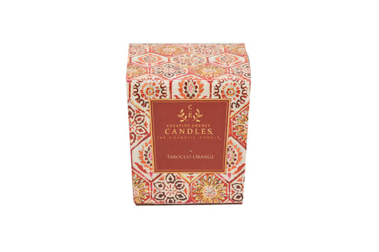 Creative Energy Candles - Tarocco Orange: 2-in-1 Soy Lotion Candle: Medium - 6 oz